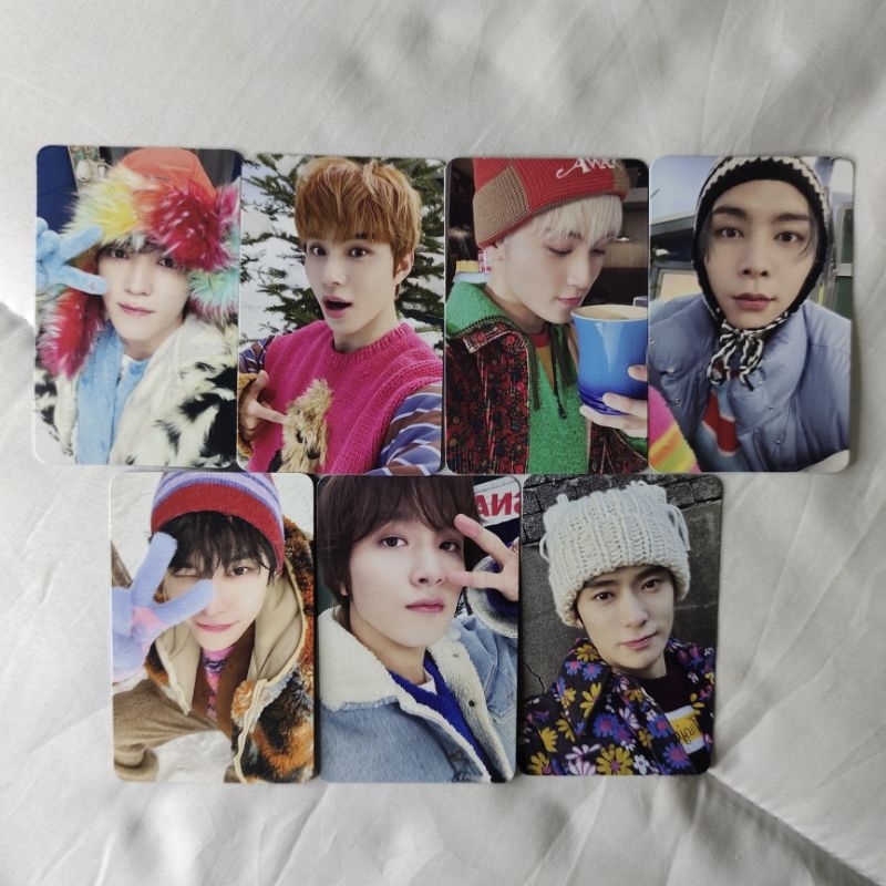 [ready stock] photocard official ld kpopmerch nct 127 be there for me btfm taeyong jungwoo mark john