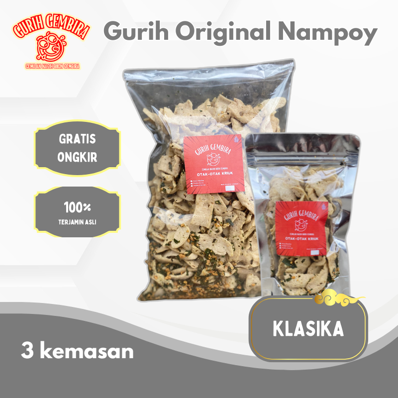 

GurihGembira Otak Otak Gurih Original Rasa Ikan Asli Premium