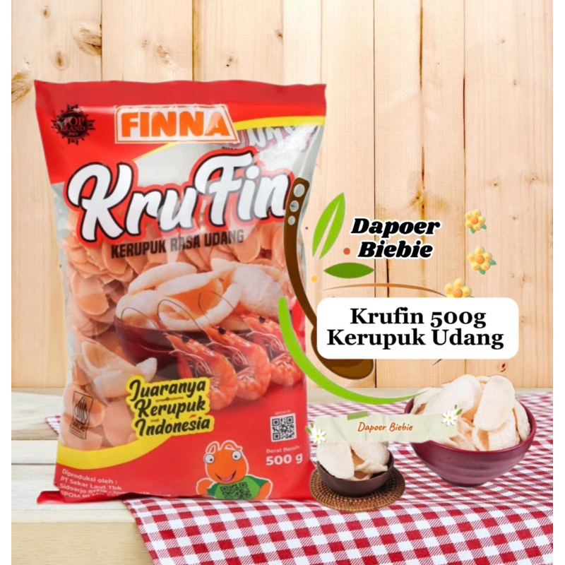 

Krufin Kerupuk Udang Finna 500g