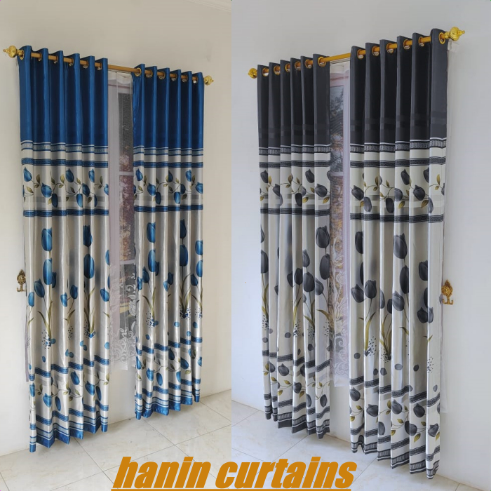 GORDEN MINIMALIS MOTIF TULIF COLOMBUS GORDEN JENDELA PINTU TINGGI 230CM