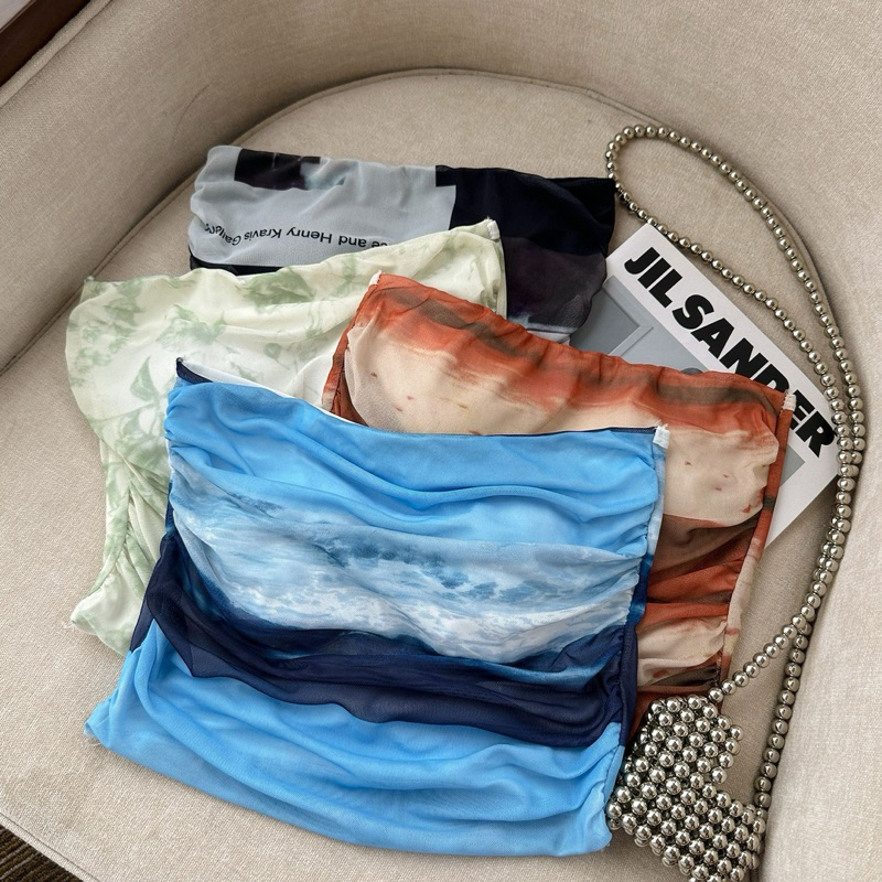 Kemben Cup Bra Top Style Korean - Tanktop Cup Bra Tanpa Tali - Atasan Crop Top (T380)