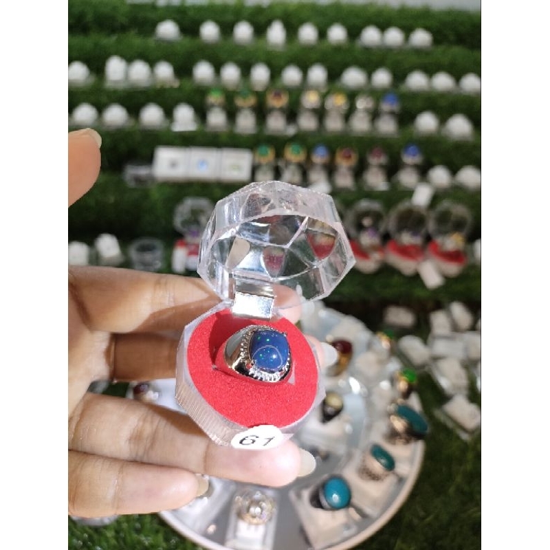 batu kalimaya black oval full jarong