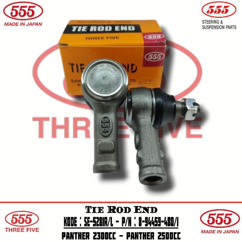 Tie Rod End Isuzu panther 2300cc Panther 2500cc 555 - Tie Rod Panther 2,3 Panther 2,5 555 Japan Orig