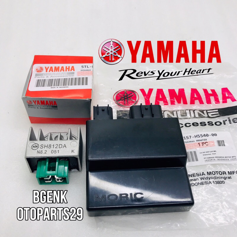 CDI UNIT ASSY 1S7+KIPROK YAMAHA JUPITER MX OLD 135CC JUPITER MX NEW 135 ORIGINAL YGP KODE 1S7