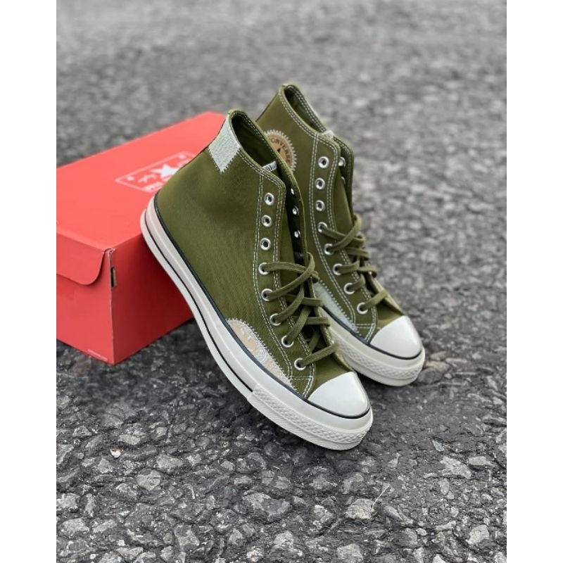 Converse CHUCK 70s HI - Trolled/Vitality Green ORIGINAL 100% RESMI PT MAPu