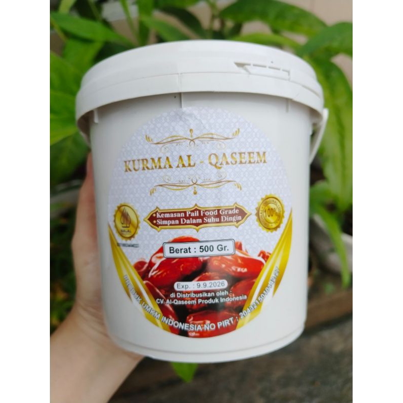 

KURMA AL-QASEEM | AL-QASHIEM 500g KEMASAN EMBER