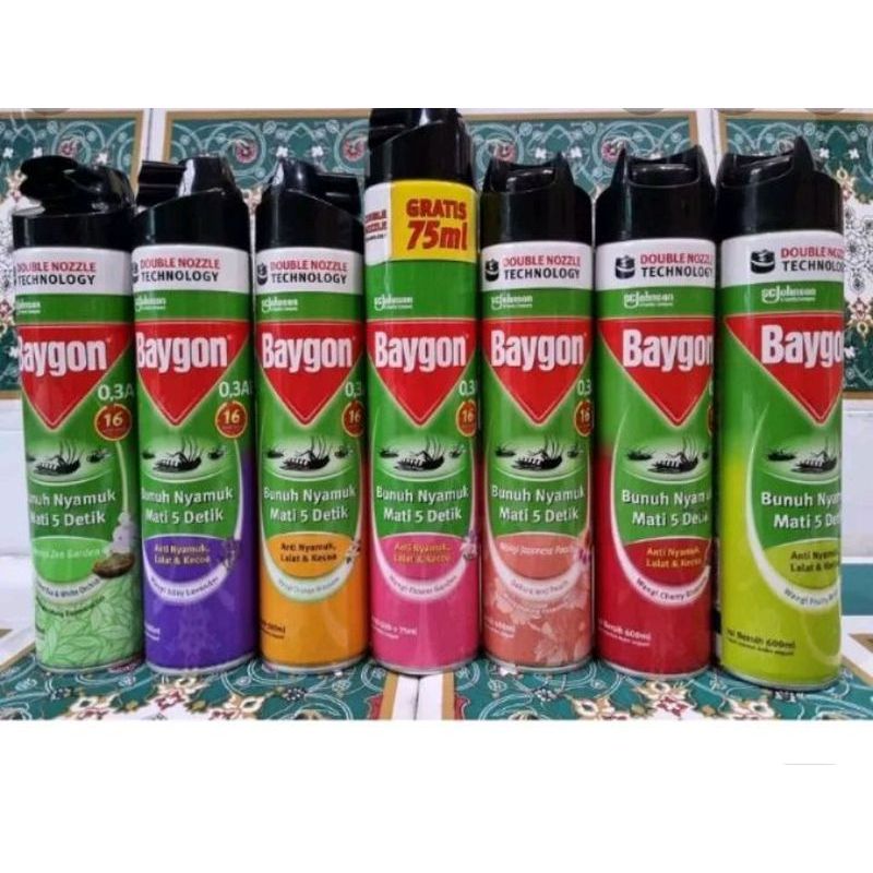 baygon aerosol obat nyamuk semprot spray 450ml