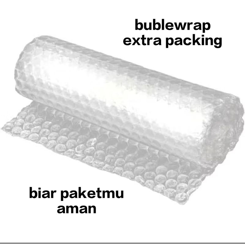 

bublewrap untuk extra packing