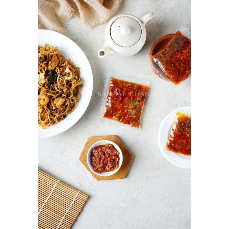 Sambal Sachet 40gr Sambal Cakalang Sambal Ghania Sambal Sachet Murah