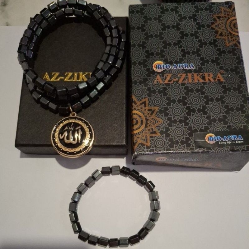 Kalung Terapi Bio Aura Azzikra 88 Butir Bonis Gelang Terapi