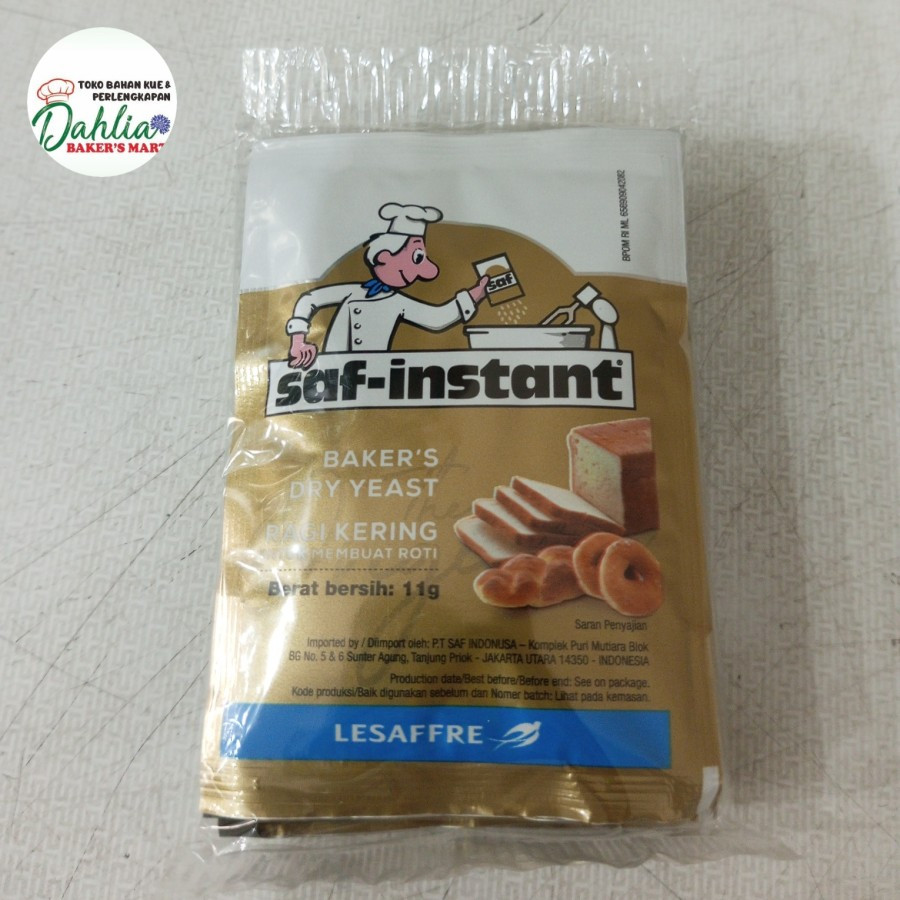 

SAF Instant Ragi Kering Instant Kemasan 4 x 11 GRAM Ecer Sachet