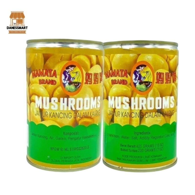 

Jamur Kancing Mushroom Mamata/Red Boat 425gr