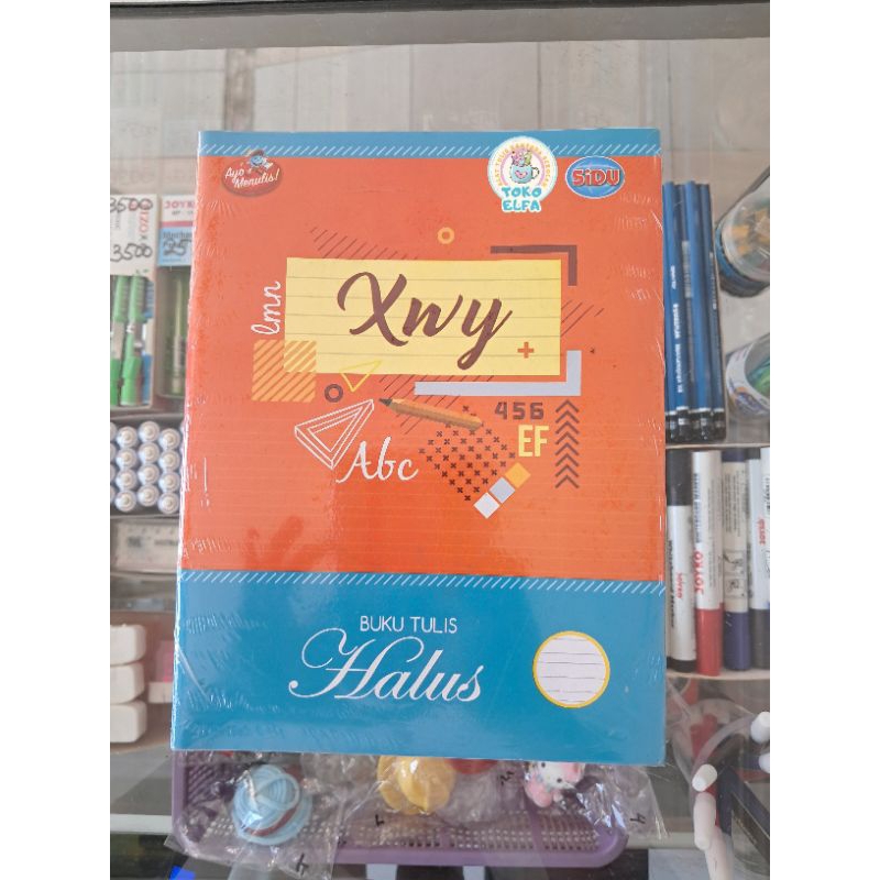 

SIDU Buku Tulis Halus 38 Lembar Ukuran 21×16 cm (10 Buku)