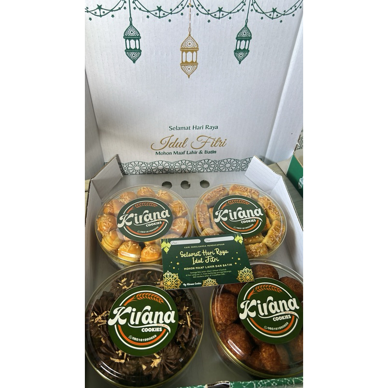 

hampers isi 4 toples 250gr