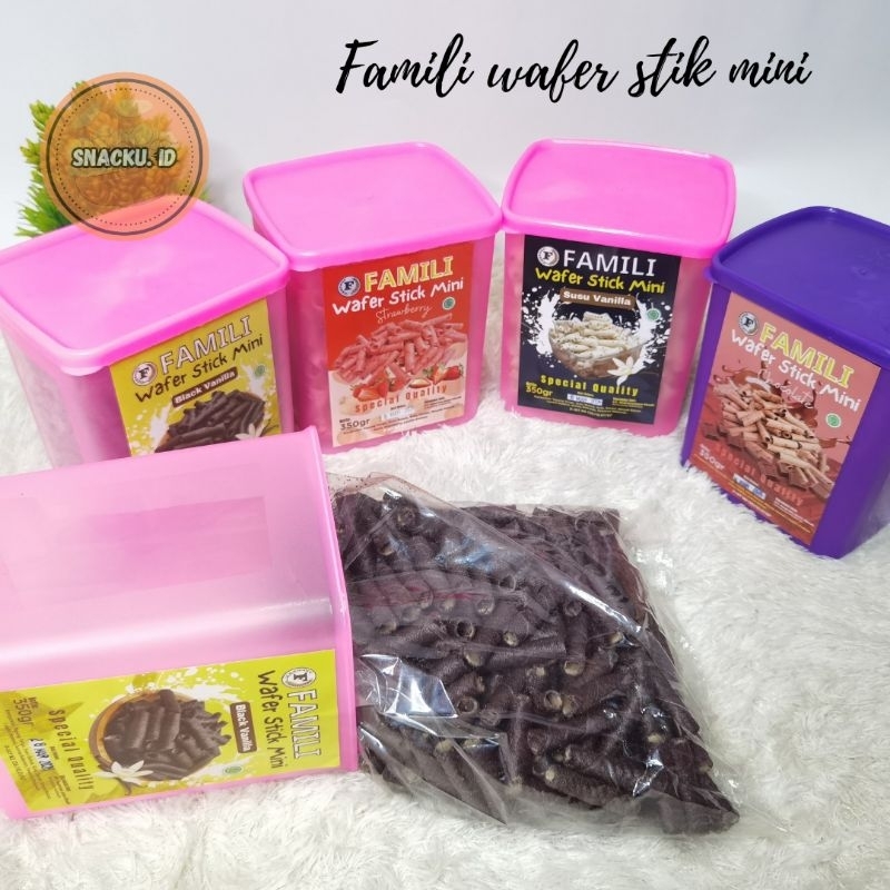 

Family wafer stick mini isi 350gr