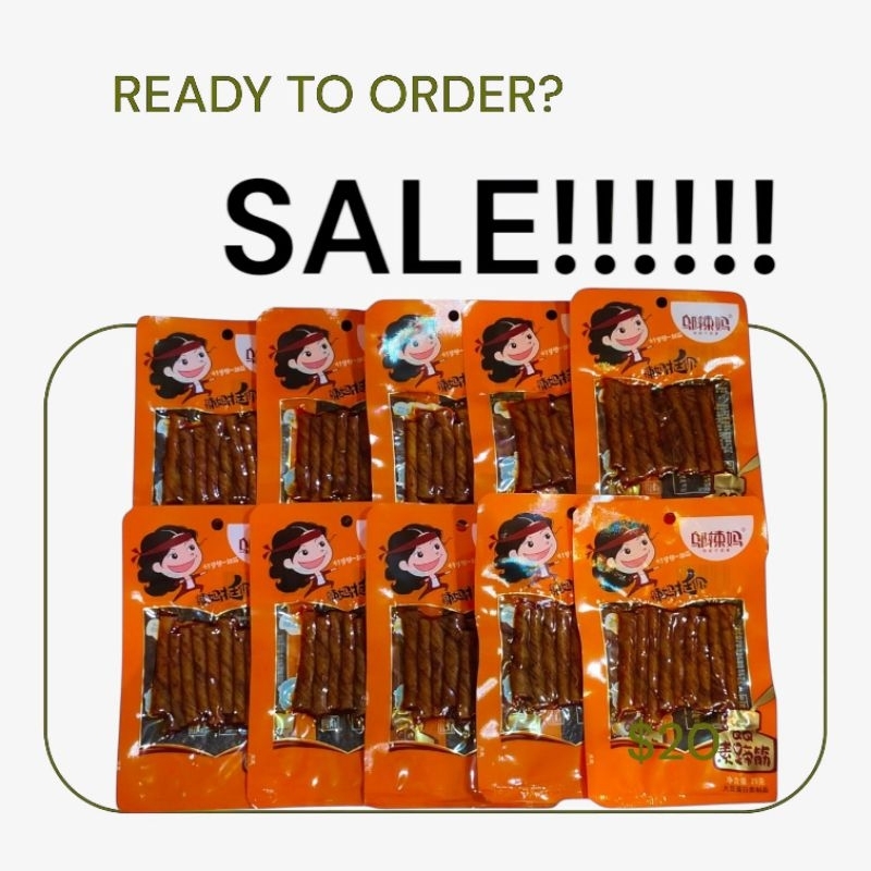 

Paket 10 pcs Snack Tendon Mini spicy camilan viral