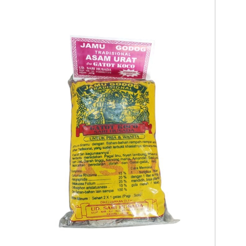 

Jamu Godok Asam Urat Ramuan Tradisional Herbal 100g