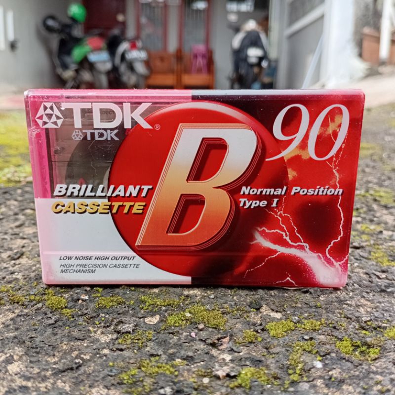Kaset Kosong TDK Brilliant 90 Type I Normal Position (1997) Bank Cassette Tape Sealed Nos
