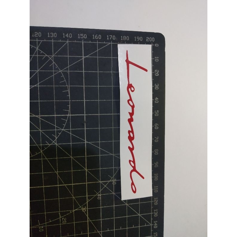 

stiker cutting leonardo