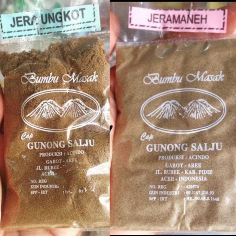 

Bubuk Jintan Caraway Jera Engkot dan Adas Manis Jera Maneh 50 g