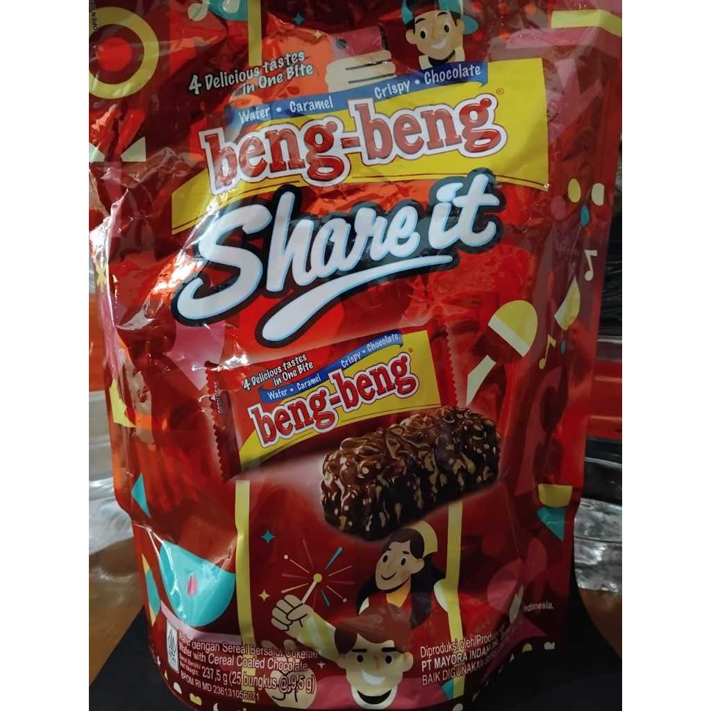 

BENG BENG SHARE IT ISI 25 PCS X 9.5GR 237,5GR