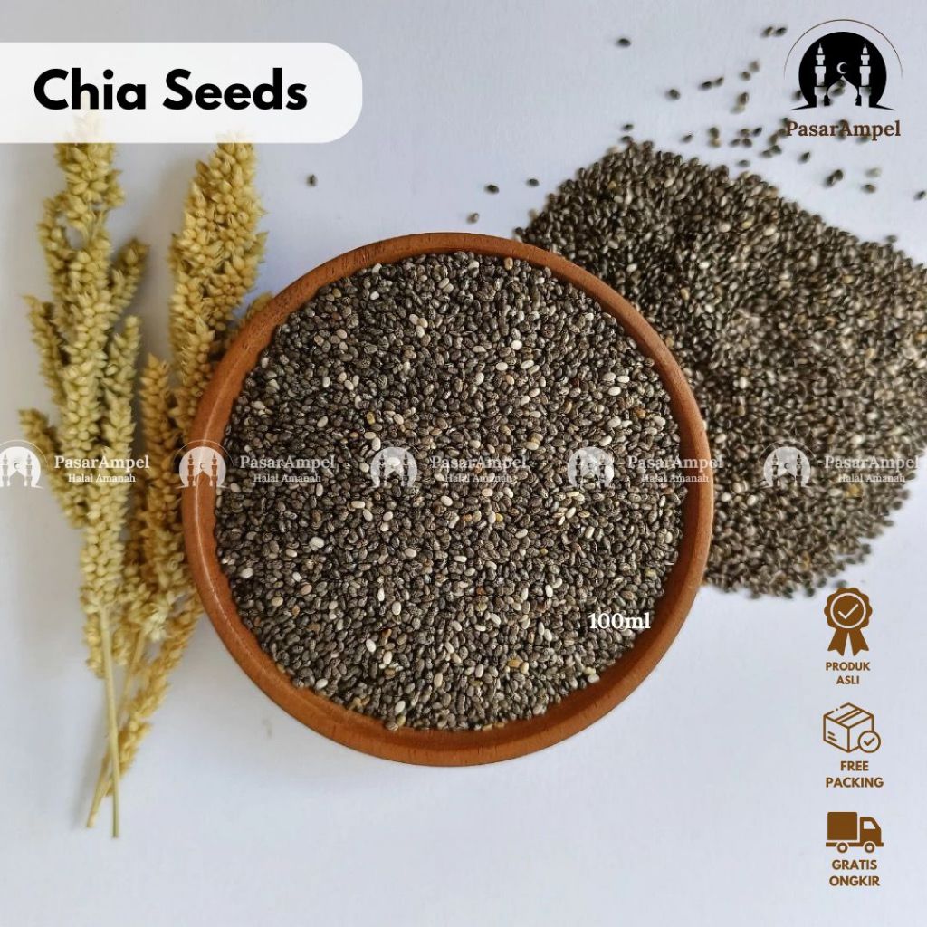 

Chia Seed Organic Mexico 500gr Chiaseed Premium Original