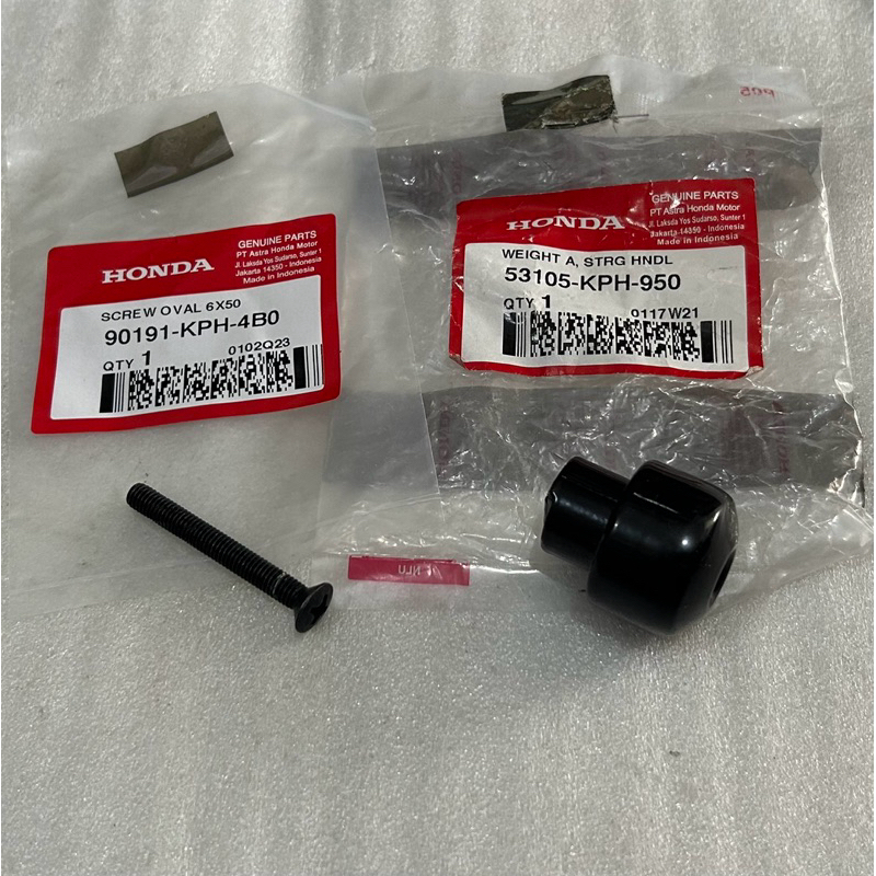 Jalu Stang + Baut 6x50 Revo100 Supra FitX FitNew PNP Karisma SupraX125 Ori AHM 53105KPH950