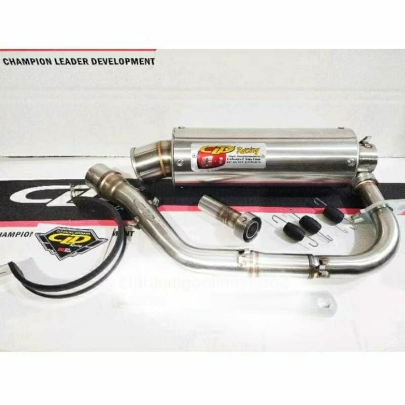 Knalpot Racing Mio Sporty/Smille,Mio Soul Karbu,Mio J,Mio M3,Beat,Scoopy,Genio,Xeon Type C1 by CLD R
