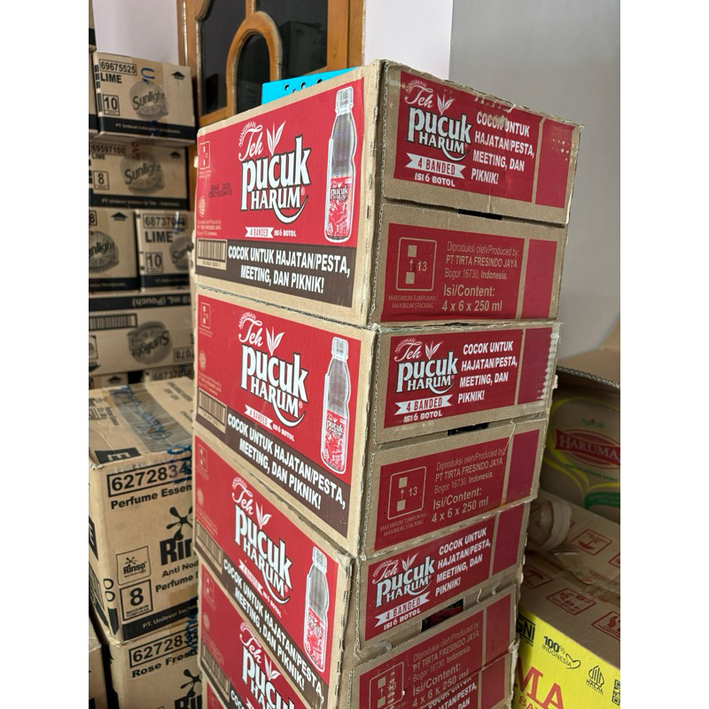 

teh pucuk mini 250 ml 24 pcs