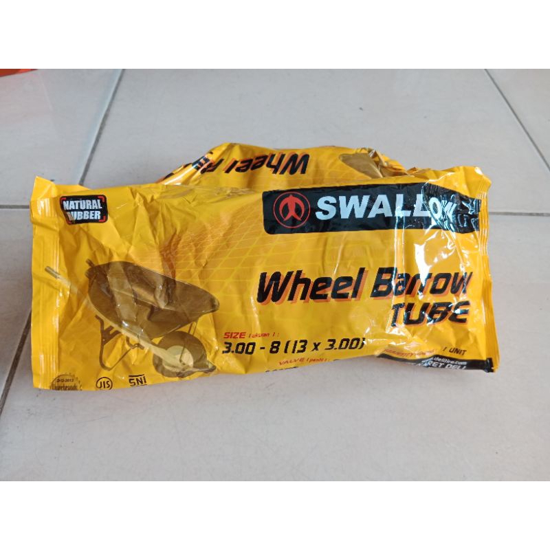 ban dalam kereta sorong swallow