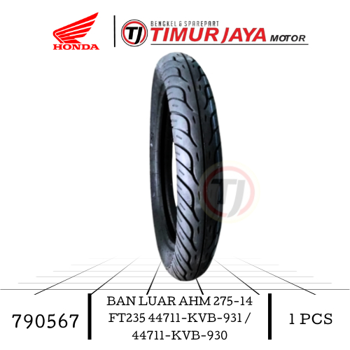 BAN LUAR AHM 275-14 FT235 44711-KVB-931 / 44711-KVB-930 (790567)