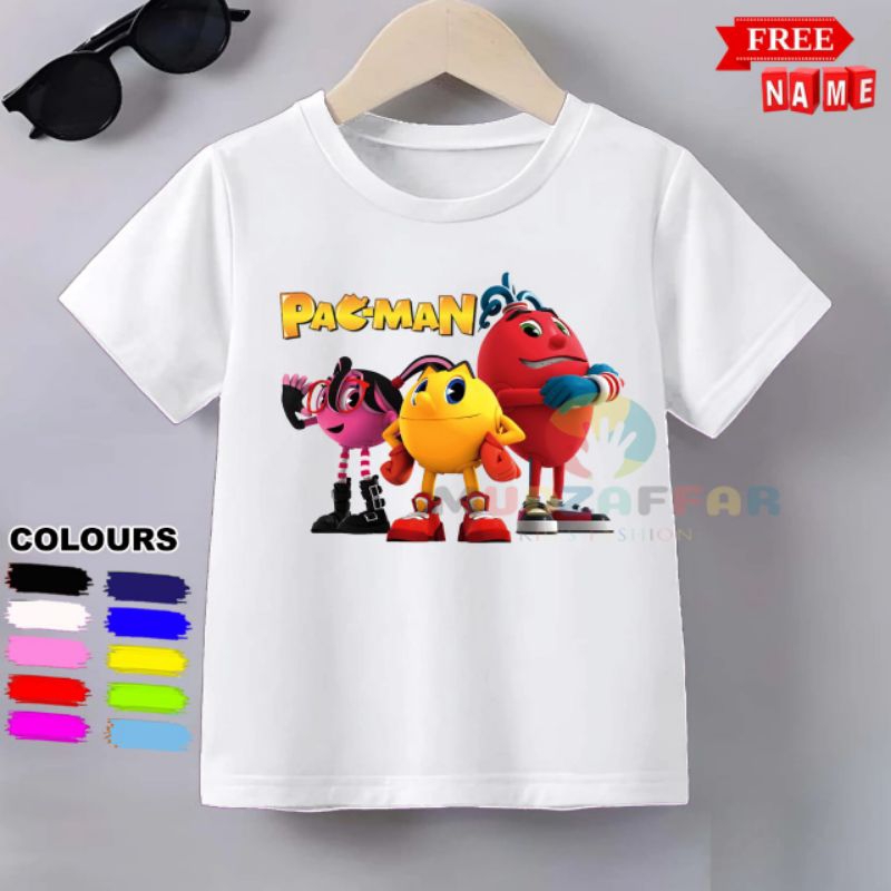 BAJU KAOS ANAK PACMAN KAOS ANAK PACMAN