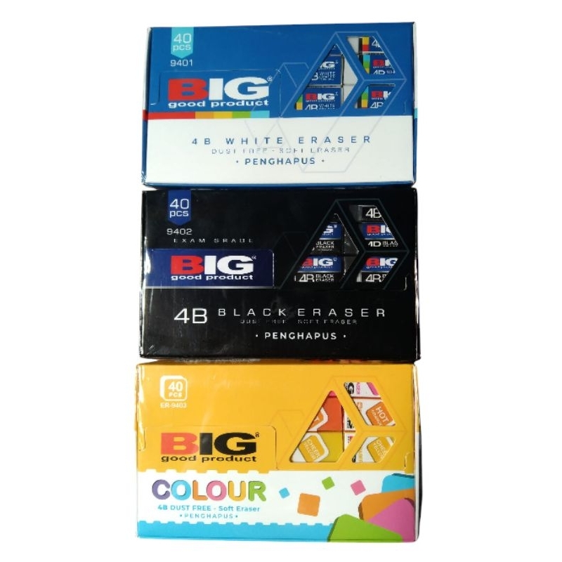 

penghapus STIP BIG ERASER 40 pcs