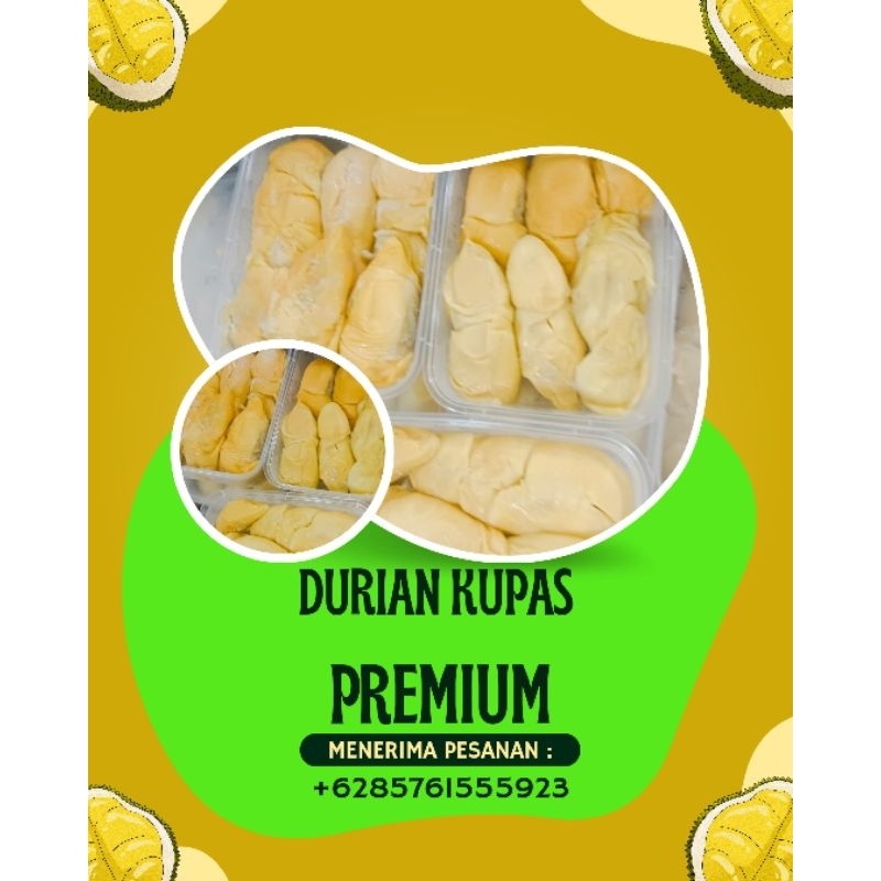 

durian kupas premium