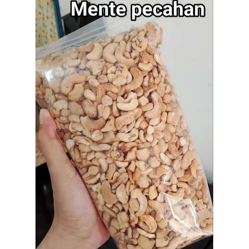 

kacang mente pecahan