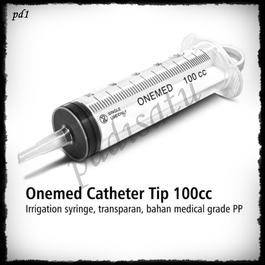 Feeding Syringe 100 - 120 cc Spuit 100 - 120 cc Suntikan 100 - 120 ml Lubang Tengah Refill Tinta Ref