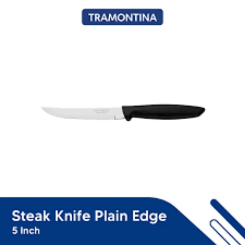 Tramontina Ipanema steak knife 5" with stainless steel blades and polypropylene handles - 1pc