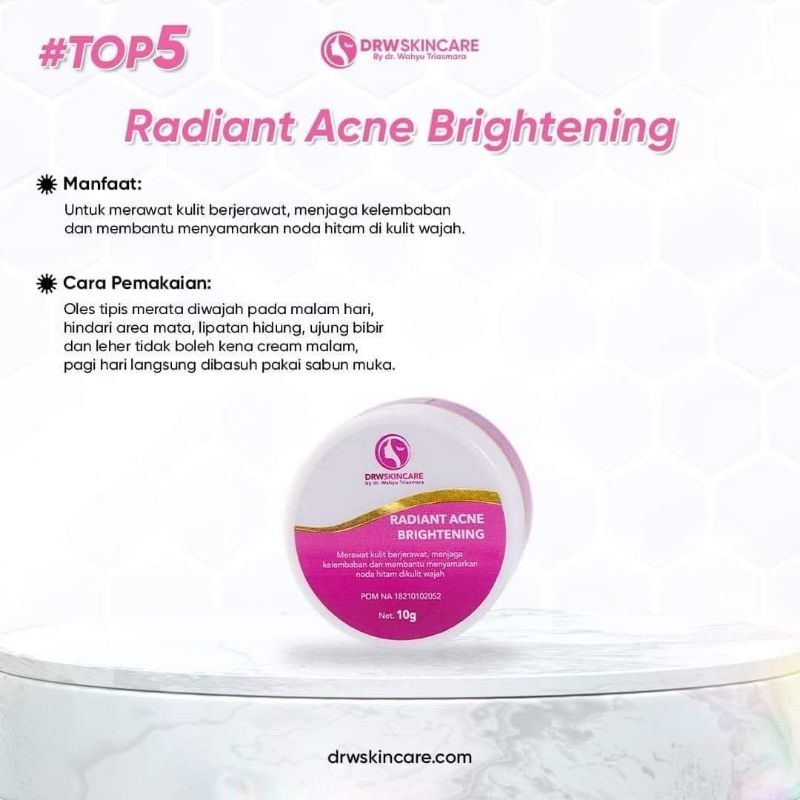 ECER CREAM MALAM RADIANT ACNE BRIGHTENING DRW SKINCARE