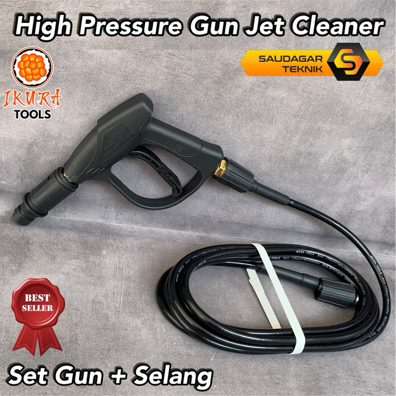 Gun Selang Jet Paket Spray Gun dan Selang Jet Cleaner 10 15 20 Meter Nozzle Spray Gun Mesin
