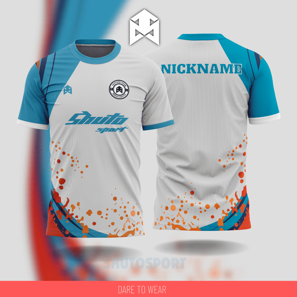 Jersey Custom / Badminton Jersey / Baju Olahraga / Jersey Badminton Custom Nama / Badminton Pria / W