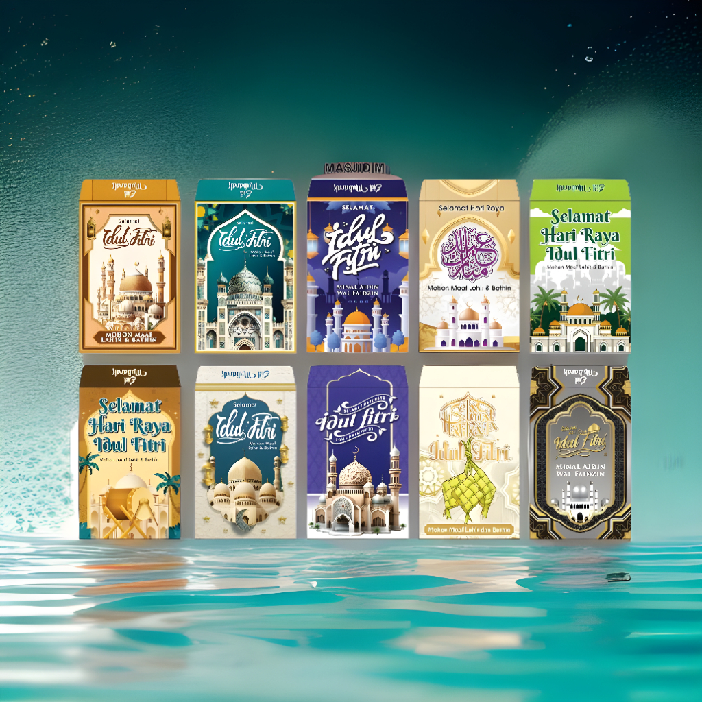 

Amplop Lebaran Tema Masjid Ukuran Medium Isi (10 pcs)