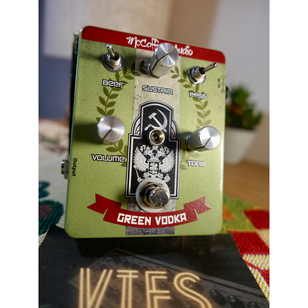 McCaffrey Audio Vodka Muff Fuzz Guitar Pedal
