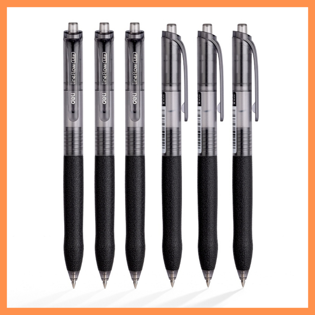 

DELI pena tinta hitam 0.5mm S07 ( Pcs )