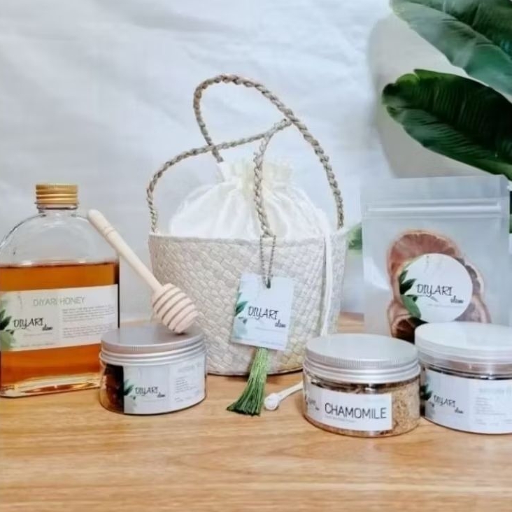 

DIYARI Alam | Hampers Organic Honey, Artisan Tea, with Sustainable Bag (parcel wedding, birthday, nyepi, galungan kuningan, get well soon, lebaran, idul fitri, dst)