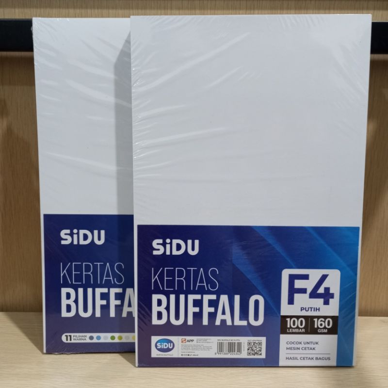

( 1 PACK) KERTAS BUFALLO PUTIH SIDU PACK