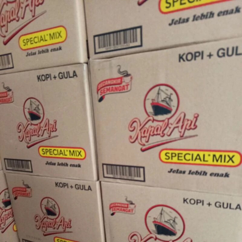 

Kopi kapal Api Special Mix 23gr 120 Sachet/1 kardus/karton