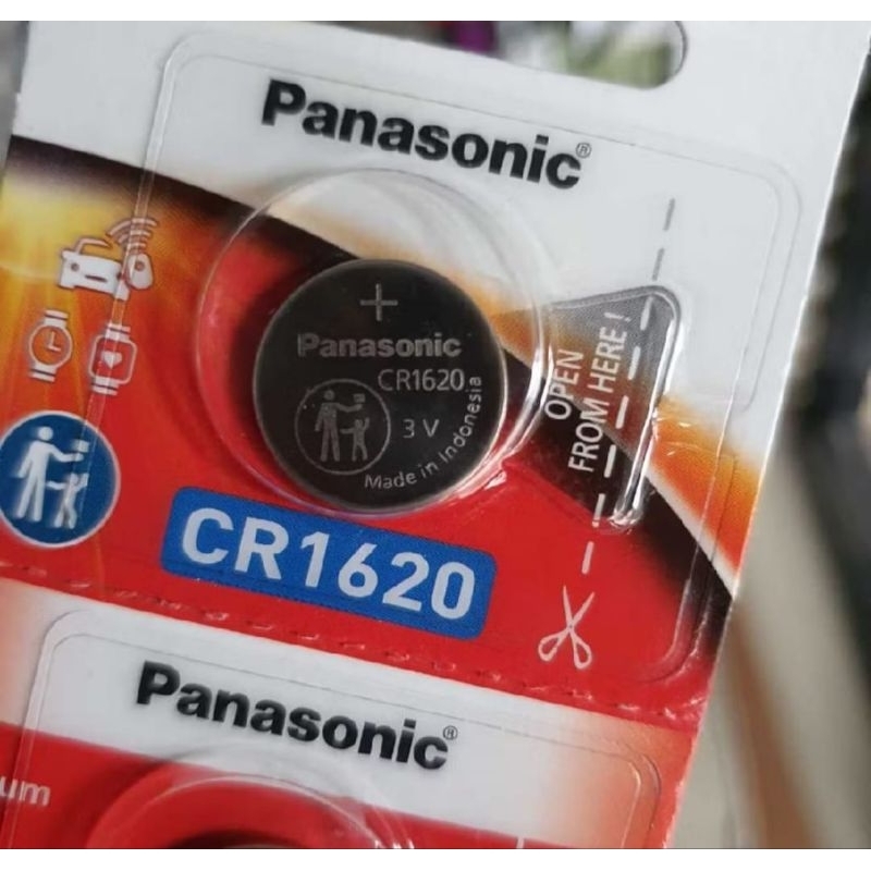 Batre cr 1620 asli Baterai CR1620 Original panasonic Made in indonesia Baterai Remote Motor Mobil