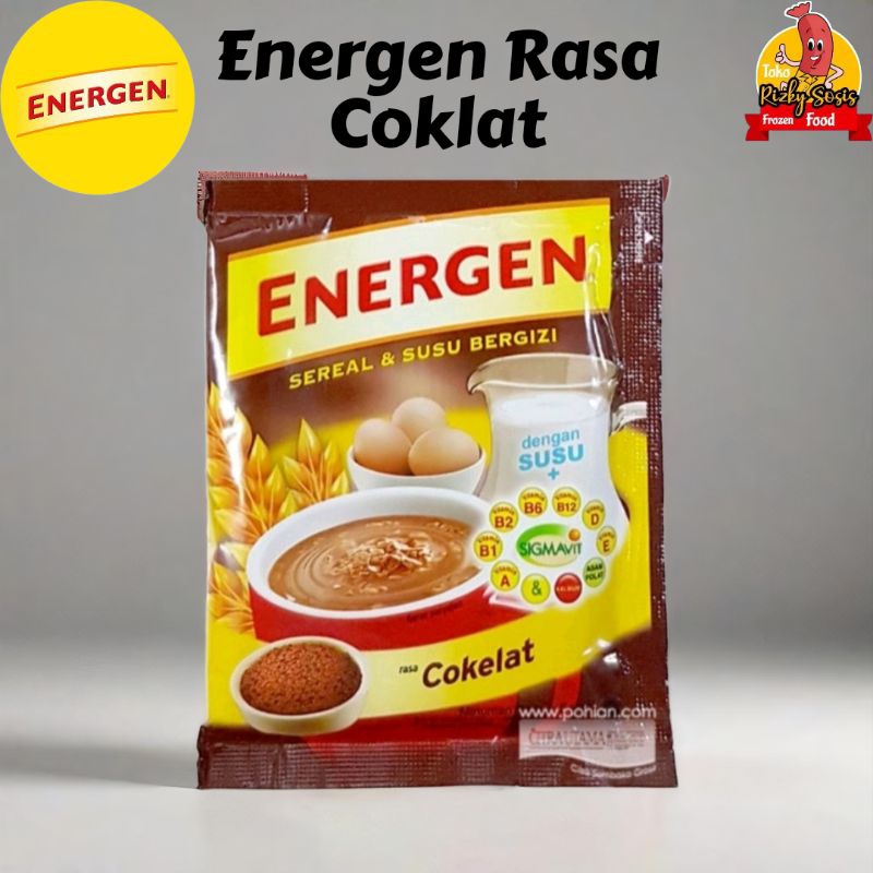 

Energen Sereal dan Susu Rasa Coklat 35 gram / Energen Sereal All Varian 1 Renteng
