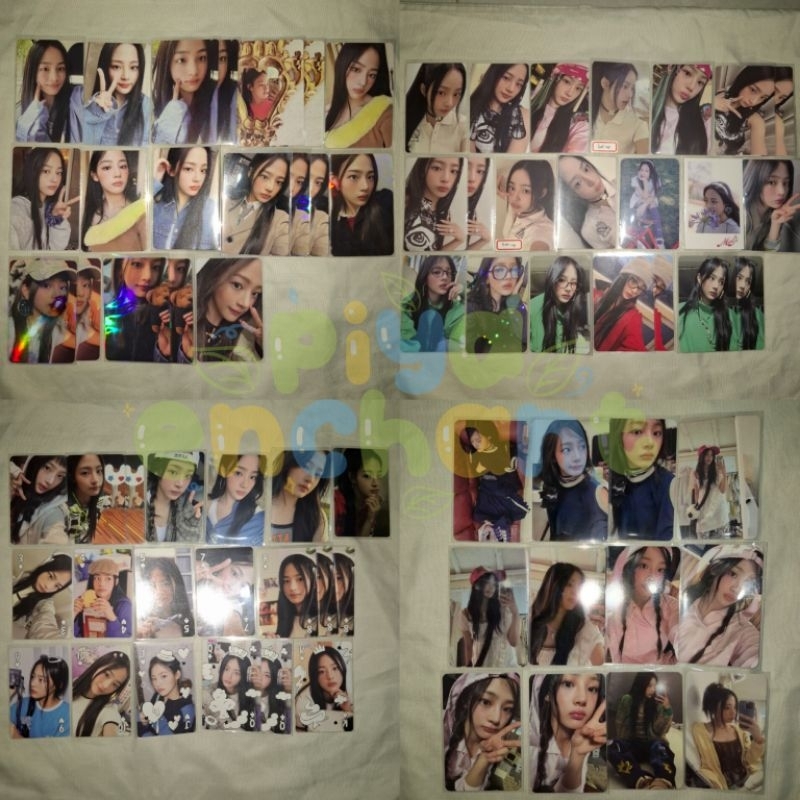 [NEWJEANS MINJI] Official Photocard (PC) Newjeans Minji (season greetings 23 24 25 attention get up 