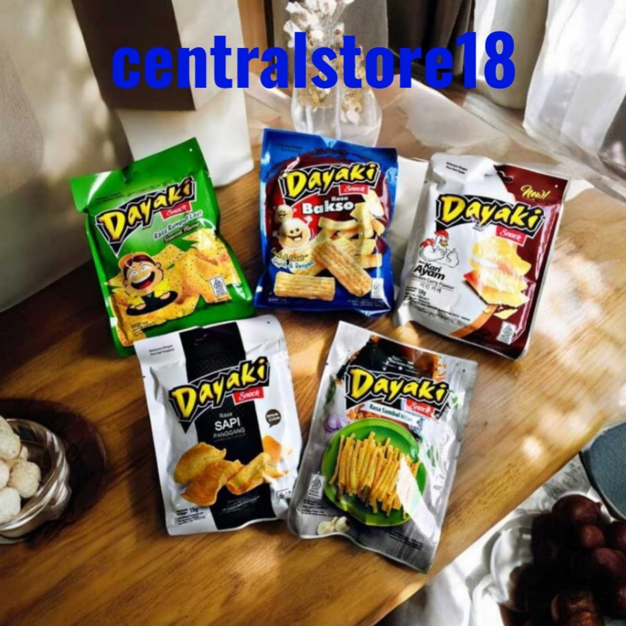 

[CS] DAYAKI SNACK CEMILAN GURIH 5 RASA 1 pack isi 10 pcs CEMILAN KELUARGA